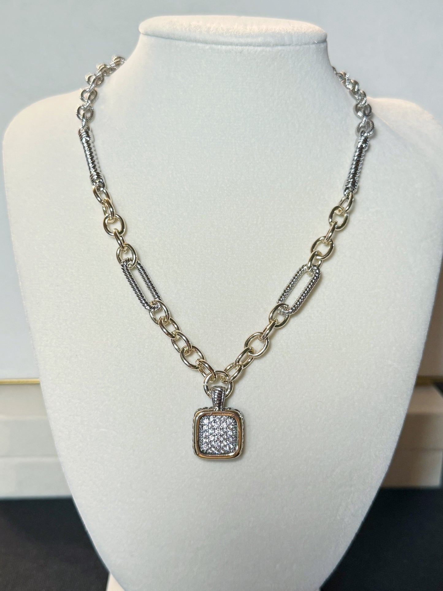 Square Up Necklace