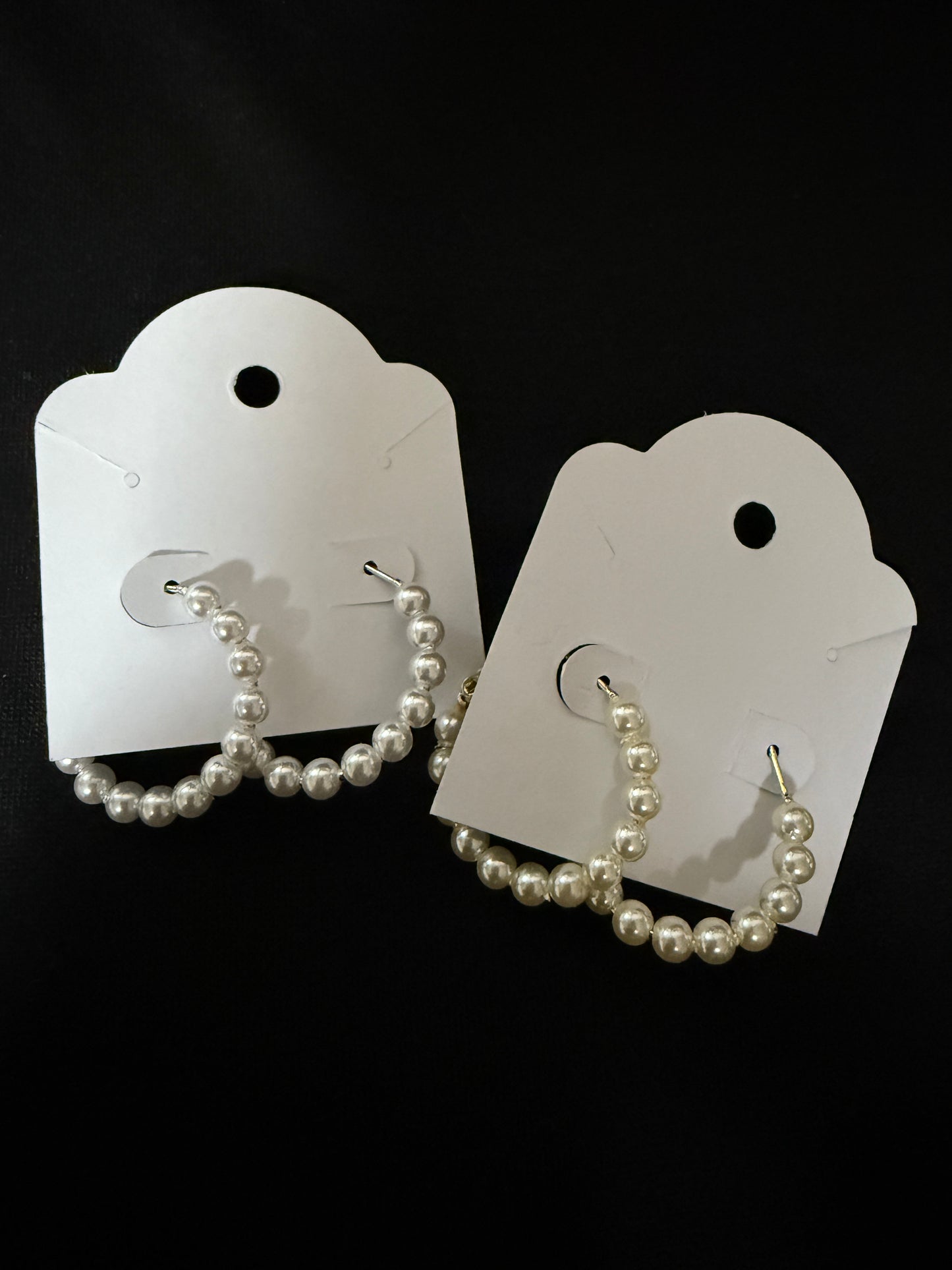 Pearl Hoops