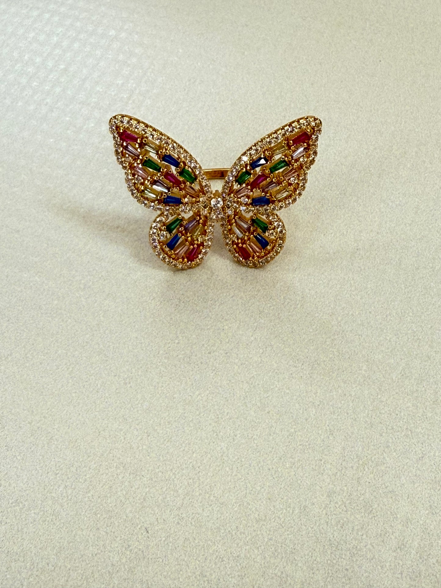 Flutter and Shine Butterfly Ring