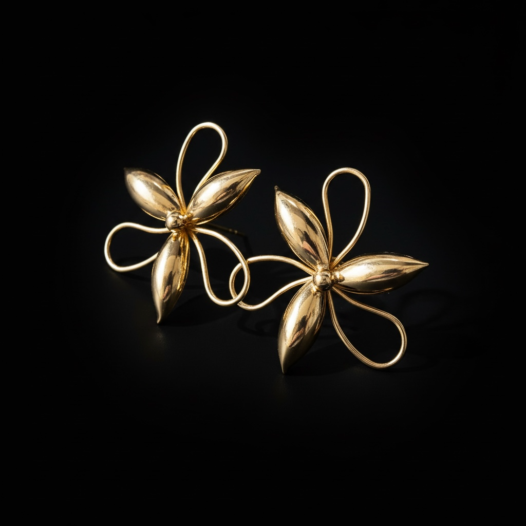 Modern Petal Earrings