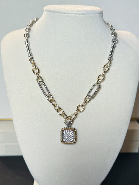 Square Up Necklace