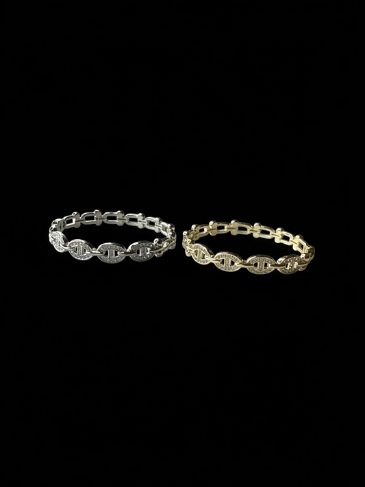 Linked in Luxury Bangle