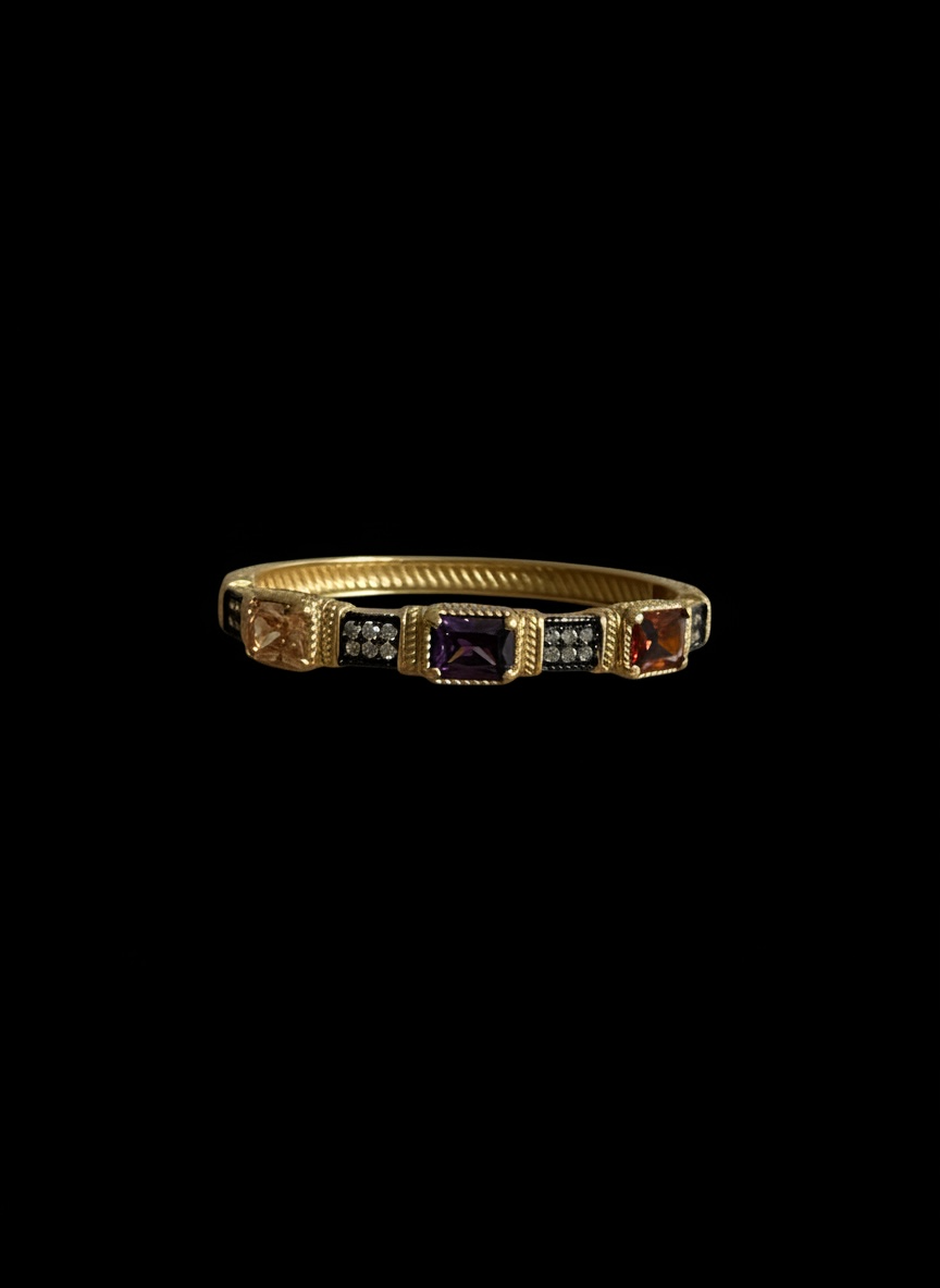 Midnight Jewel Bangle