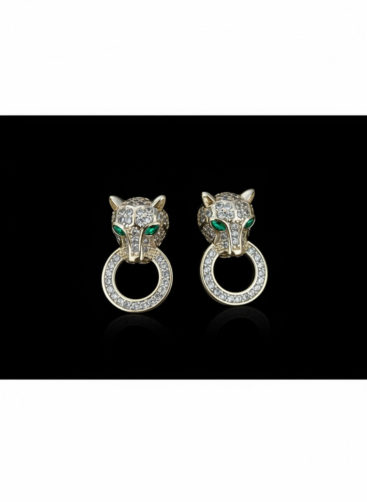 Emerald Gaze Earrings