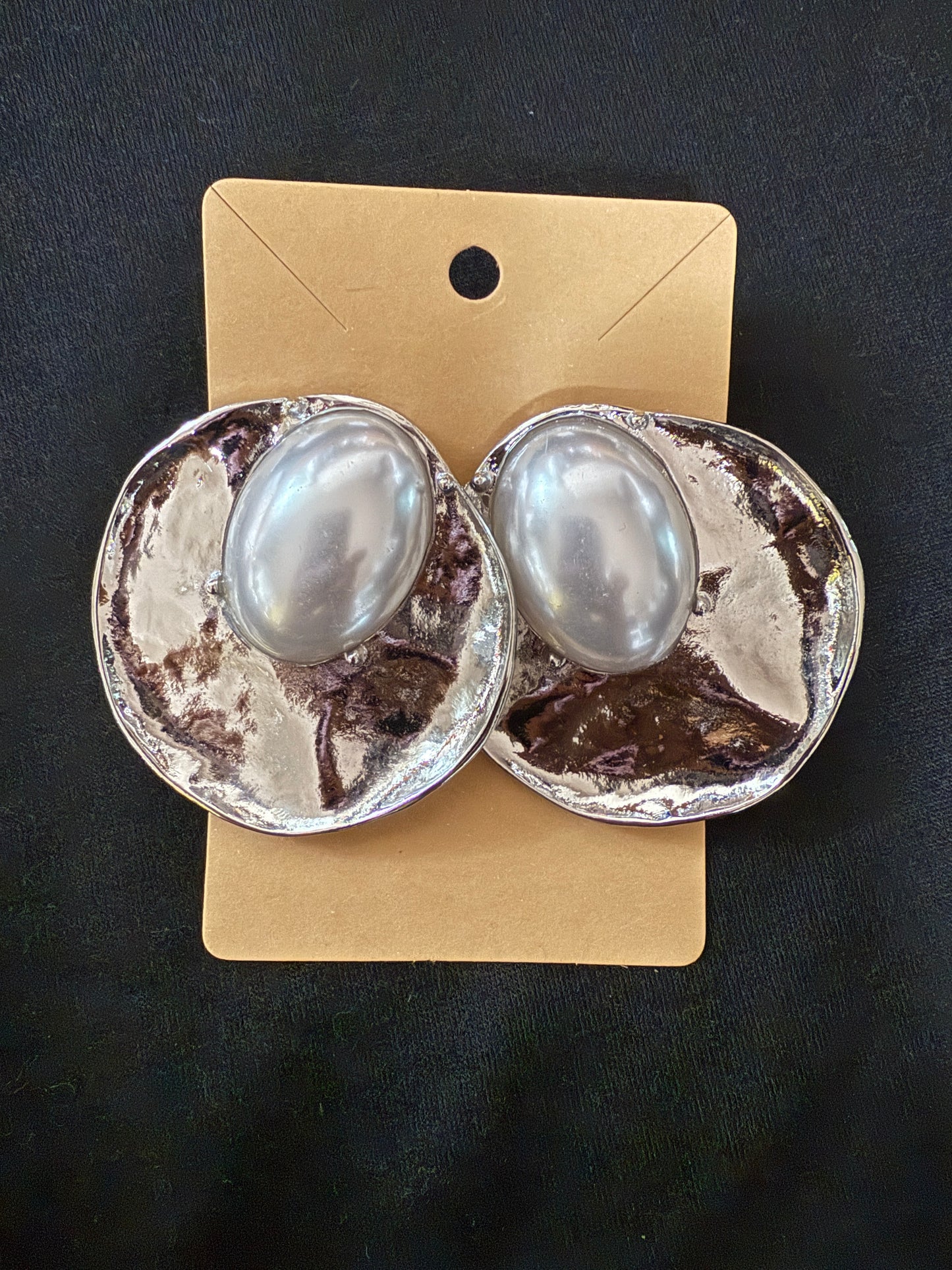 Iridescent Oversized Pearl Drops