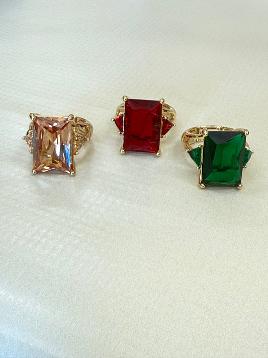 Bold Color Luxe Ring