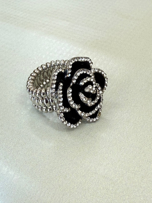 Black in Bloom Ring