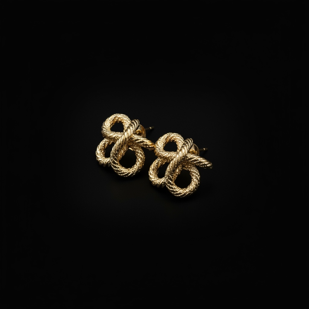 Knot Stud Earrings