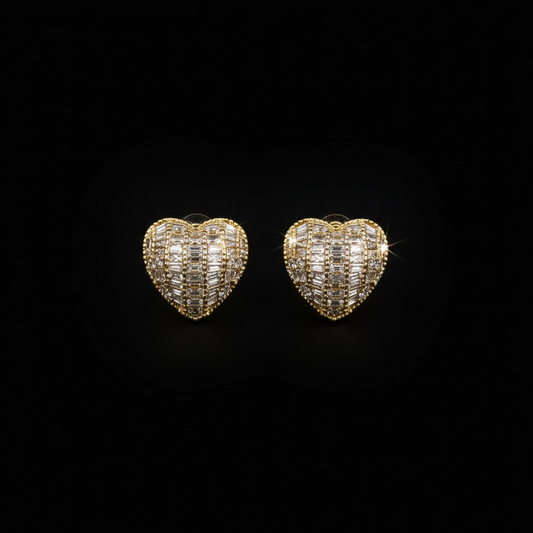 Devotion Heart Studs