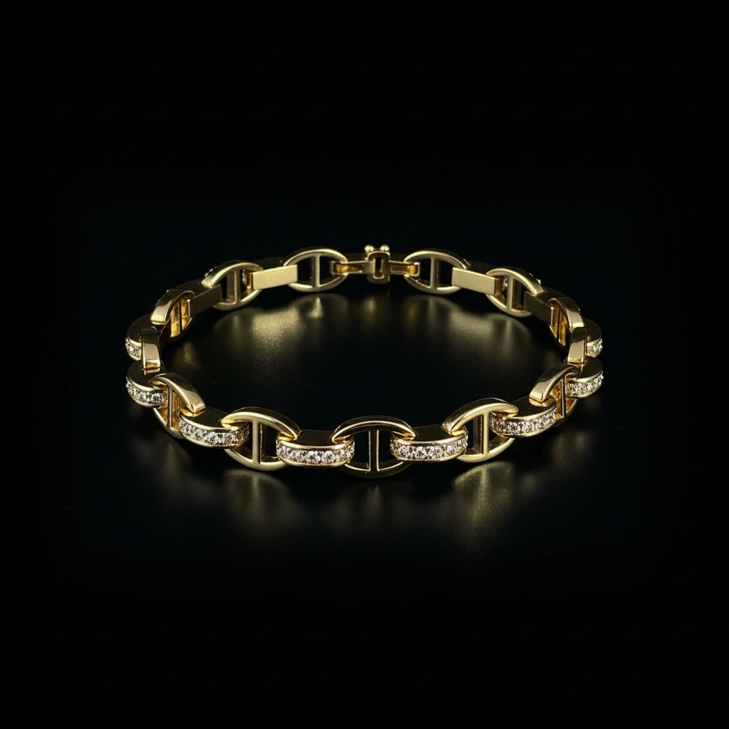 Crystal Link Bracelet